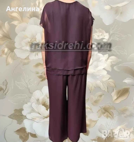 Ефирен дамски костюм от три части., снимка 5 - Костюми - 55091022