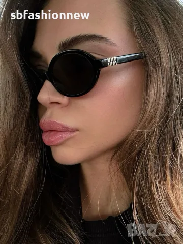 Miu Miu очила с лого в черно