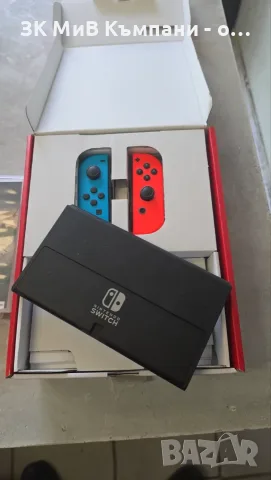 Nintendo Switch Oled + 3 Игри, снимка 2 - Nintendo конзоли - 55668180