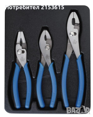 Cornwell Tools 3броя качествени клещи комплект
