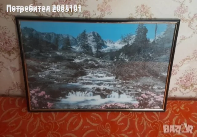 Картини залез, цветя, плодове, река, лодки, снимка 4 - Картини - 43314483