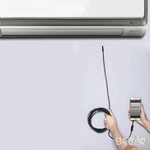 Ендоскоп с Твърд Кабел Водоустойчив Бороскоп Камера USB OTG 5.5mm 2м Hard cable, снимка 9 - Камери - 48530534