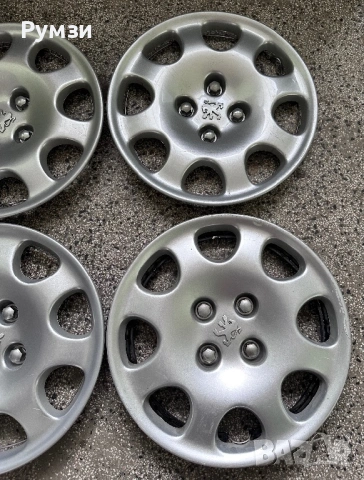 Тасове за пежо 15 цола оригинални, снимка 3 - Аксесоари и консумативи - 54266907