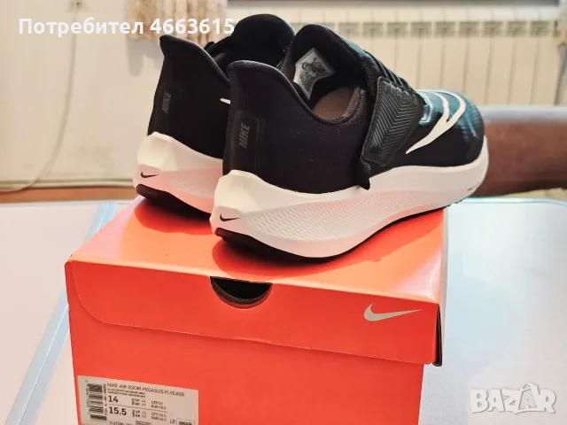 Чисто нови ! Мъжки маратонки Nike Air Zoom Pegasus - FlyEase – Номер 48.5 !, снимка 3 - Маратонки - 55366253