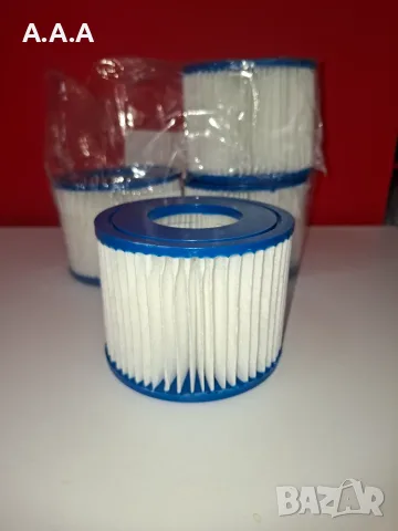 VI филтър за Bestway Lay-Z-Spa, комплект 4 броя, 106x80mm, лесен за почистване, снимка 2 - Други - 55486426