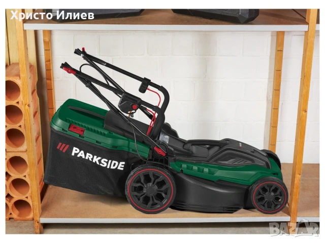 Parkside Електрическа косачка PERM 1800 A1 Парксайд, снимка 10 - Градинска техника - 55134107