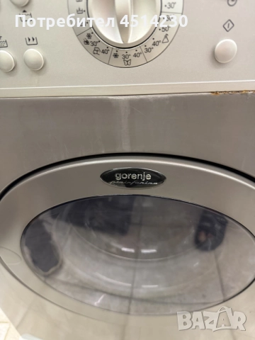 Пералня Gorenje WA 132 P – 1200 об./мин., сребрист цвят, снимка 2 - Перални - 55389928