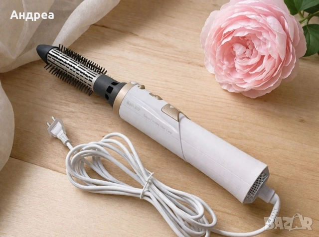 Въртяща се четка с горещ въздух Philips 1000W – йонна грижа, снимка 2 - Други - 54981146