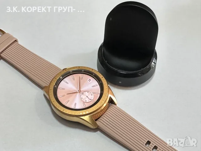 Samsung Galaxy Watch 42 мм Gold (SM-R810), снимка 3 - Смарт часовници - 55485853