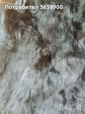 Дамски елек от ЗАЕШКА кожа, снимка 2 - Елеци - 54016121