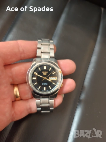 Мъжки Часовник Seiko 5 automatic Made in Japan , снимка 2 - Мъжки - 54347345