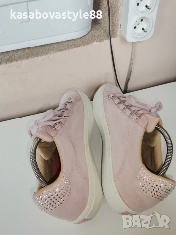 Дамски кецове Skechers естествен велур 37 н. , снимка 6 - Маратонки - 54276692