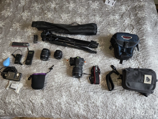 canon 100d пълен комплект 7000 кадъра