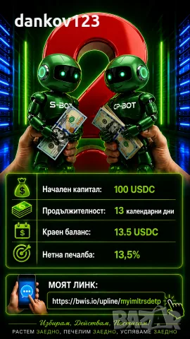 Допълнителен и напълно реален доход - BWIS 