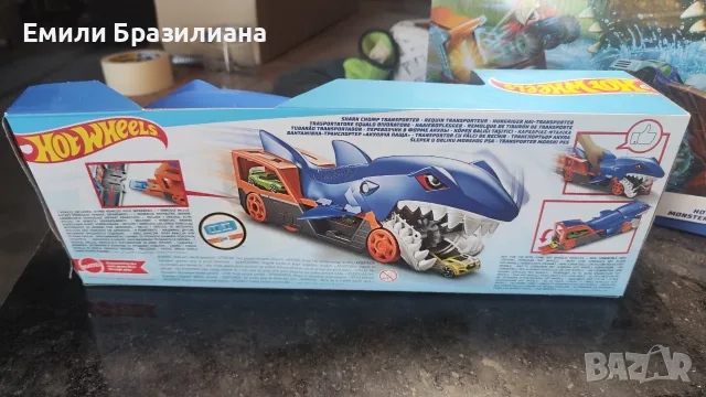 Акула Mattel Hot Wheels Shark + Hot Wheels® Color Shifters™ "Алигатор - ОБЩА ЦЕНА, снимка 7 - Други - 55559865