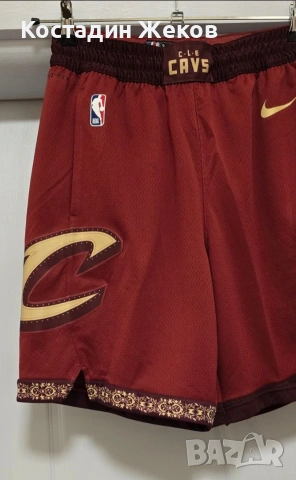  Шорти оригиналти на Кливланд Кавалиърс (Cleveland Cavaliers),  Nike , снимка 3 - Къси панталони - 54722317
