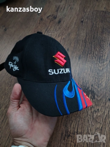 SUZUKI RACING - мъжка колекционерска шапка , снимка 3 - Шапки - 54925518