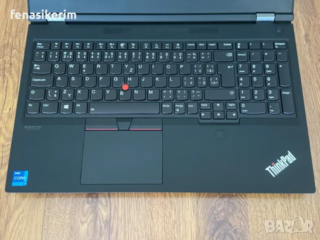 15.6' Full HD Core i7-11800H Lenovo ThinkPad P15 Gen 2 32GB DDR4/512GB NVMe/Nvidia T1200 4GB/Бат 6ч., снимка 12 - Лаптопи за работа - 55627404
