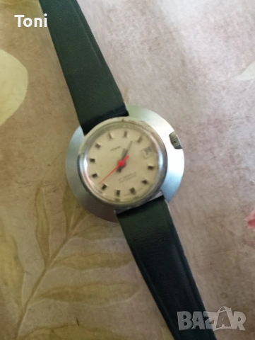 ретро винтидж часовник tewor tewor перфектно състояние , снимка 11 - Антикварни и старинни предмети - 53994377