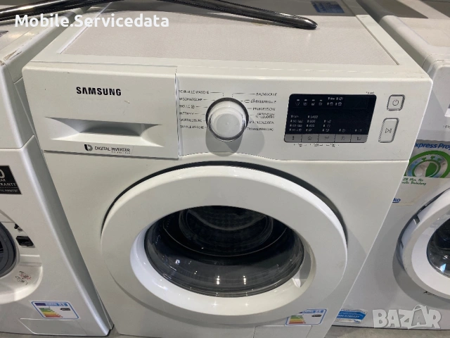 Пералня Samsung WW70J44A3MW 7кг A+++ EcoBubble Digital Inverter, снимка 2 - Перални - 54712944