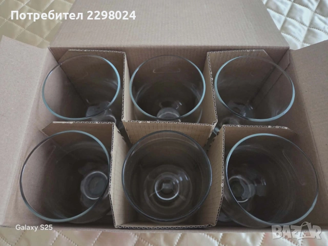 Нов сервиз за вино, снимка 3 - Чаши - 54156863