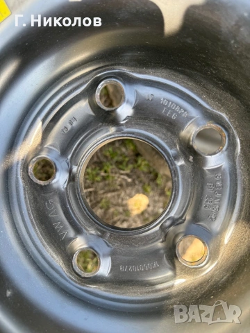 Оригинална резервна гума патерица 18 5х112, снимка 3 - Гуми и джанти - 54125768