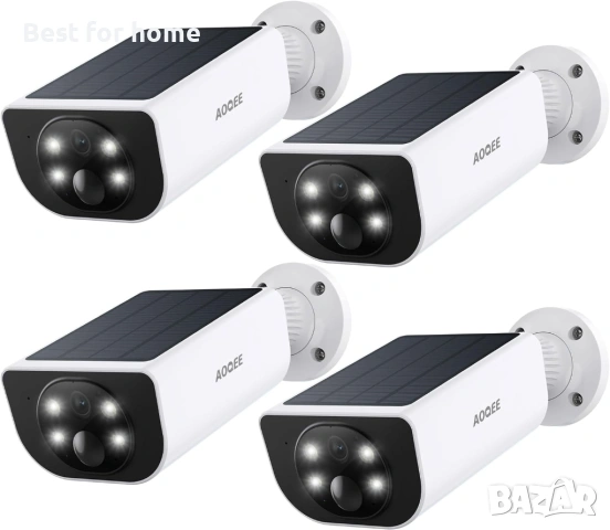 AOQEE камери за домашна сигурност - 2K безжична охранителна камера за външна употреба с AI детектор , снимка 2 - Комплекти за видеонаблюдение - 54194526