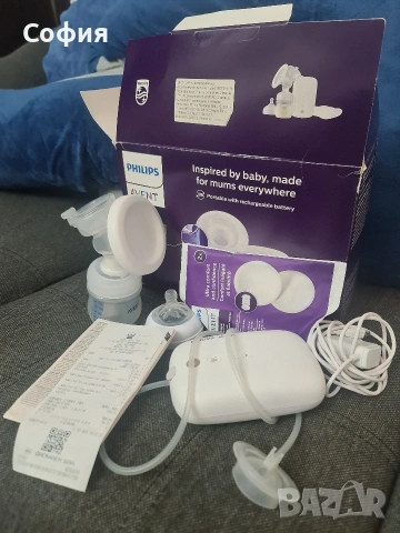Електрическа помпа за кърма Philips Avent., снимка 3 - Друга електроника - 53966461