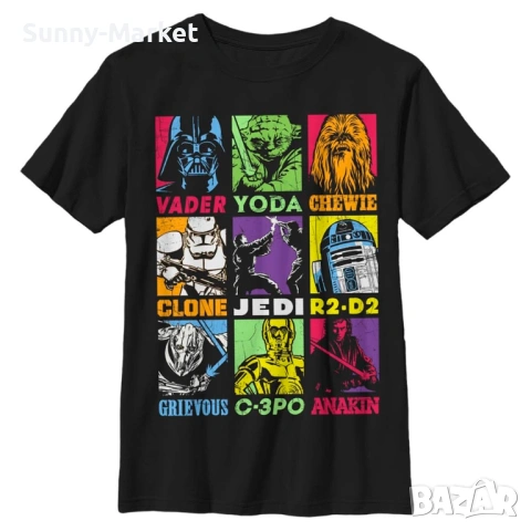 Тениска Star Wars , мъжки детски и дамски модели и размери , снимка 2 - Тениски - 54487973
