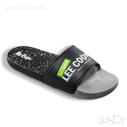 Lee Cooper мъжки джапанки в черно, снимка 2 - Джапанки - 55441474