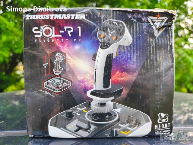 Джойстикът Sol-R 1 Flightstick, снимка 8 - Аксесоари - 54529039