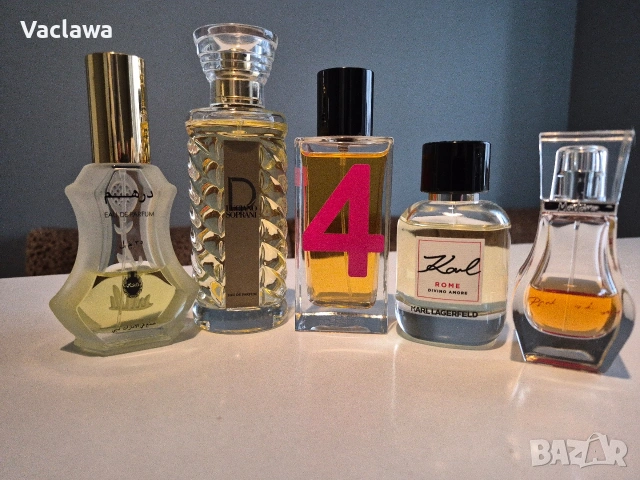 Дамски парфюм. Лот от 4 бройки.