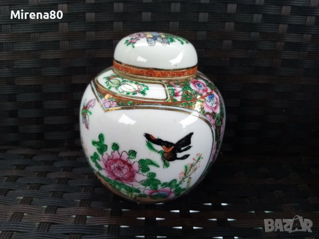 Винтидж китайски буркан за чай