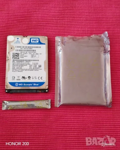 Твърд диск за лаптоп, Hdd 640gb sataii scorpio blue 5400rpm. , снимка 4 - Части за лаптопи - 55643018