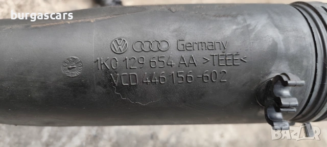 Тръба турбо 1K0 129 654 AA VW Golf 5 1.9-105к.с. BKC, снимка 2 - Части - 54438907