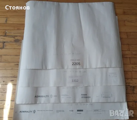 Морски Навигационни Карти, снимка 3 - Други ценни предмети - 55476722