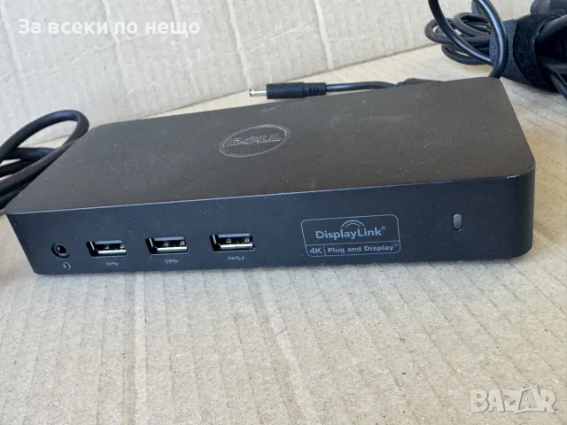 Докинг станция Dell - D3100, USB3.0, снимка 6 - Други - 55290698