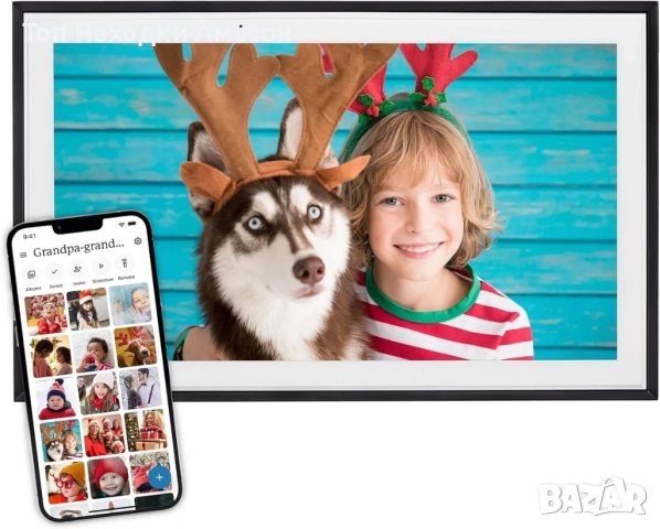 Skyghlight дигитална рамка 15 инча, снимка 2 - Друга електроника - 54041764