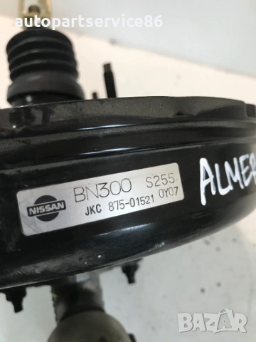 Серво усилвател на спирачките с главен цилиндър за Nissan Almera N16 2.2 Di (2003) 875-01521, снимка 3 - Части - 54311914