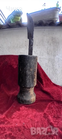 Стари 2бр здрави дървени чутури, снимка 9 - Антикварни и старинни предмети - 54600448