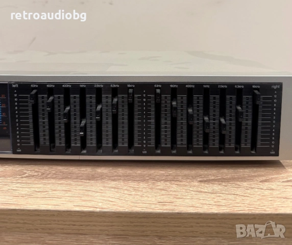 🔈Стерео графичен еквалайзер TECHNICS SH-8044🔈, снимка 3 - Ресийвъри, усилватели, смесителни пултове - 53639009