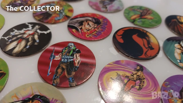 Ретро тип тасо карти Mortal Kombat - 36 бр., снимка 4 - Колекции - 54646499