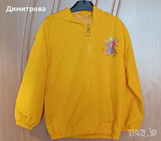 Чисто ново якенце със Спайдърмен размер 7/8г , снимка 2 - Детски якета и елеци - 54329665