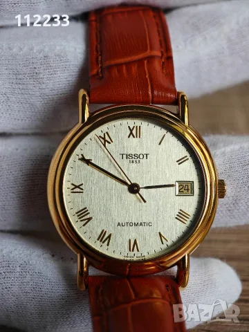 Tissot Carson Automatic 35.5 mm 18K Yellow Gold, снимка 3 - Мъжки - 55675036
