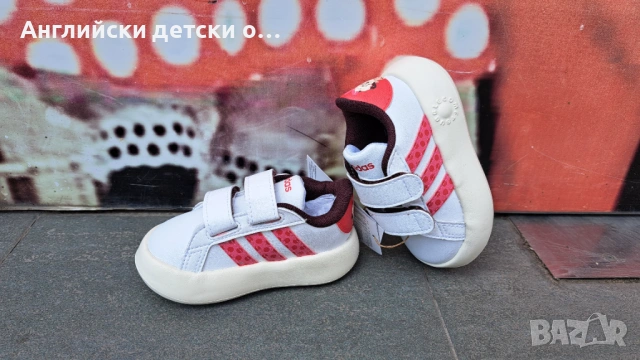 Английски оригинални детски полукецки Adidas, снимка 4 - Детски маратонки - 54773332