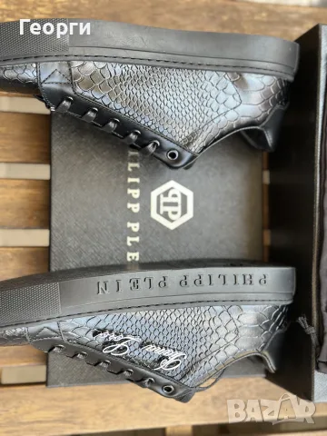 Philipp plein loro pianа мужки обувки, снимка 7 - Мокасини - 55683381