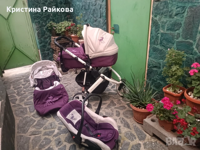 Бебешка количка Lorelli Monza 3 3в1, снимка 4 - За бебешки колички - 54862617