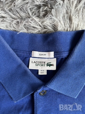 Поло Lacoste тъмно синьо L , снимка 5 - Ризи - 54257883