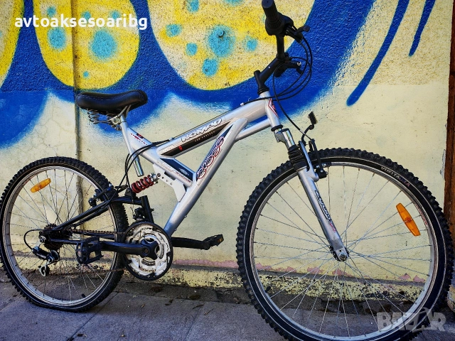 Заглавие: Планински велосипед Kross Nomad 26" – алуминиева рамка, амортисьори