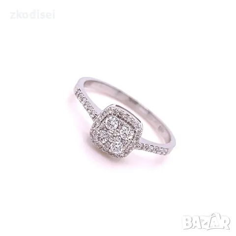 Златен дамски пръстен с диаманти 0,36Ct. чистота:SI размер:54 модел:42556-1